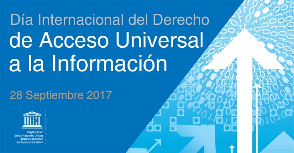 Día Internacional del Derecho de Acceso Universal a la Información
